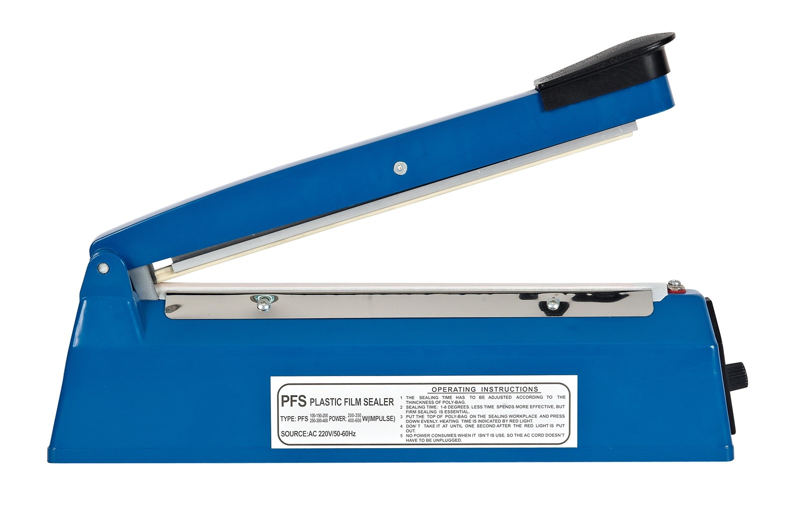 16 Inch Impulse Sealer 3mm Wide Bag Sealing Machine PFS400