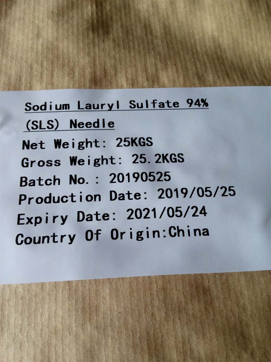 Sell Sodium Lauryl Sulfate Good Quality