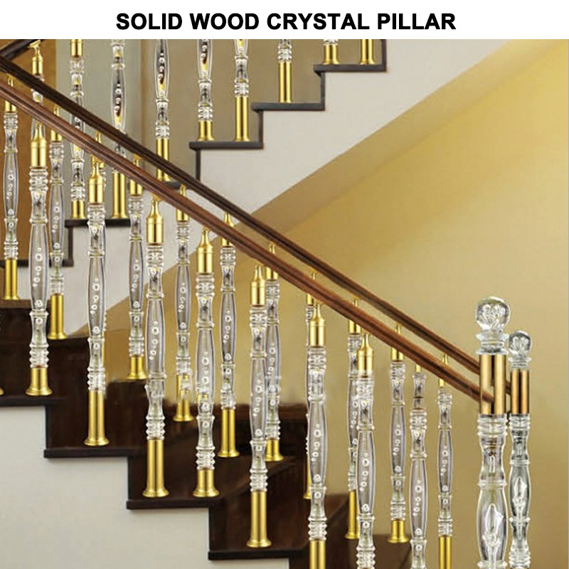 3Solid wood crystal columns for details please contact us by email wholesale