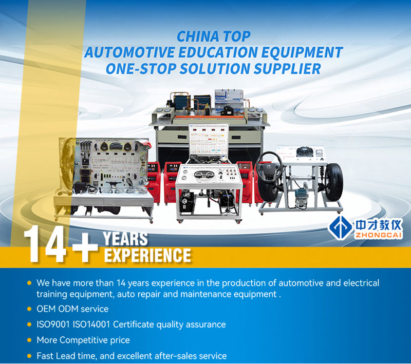 Electrically Controlled Gasoline Engine Training Bench