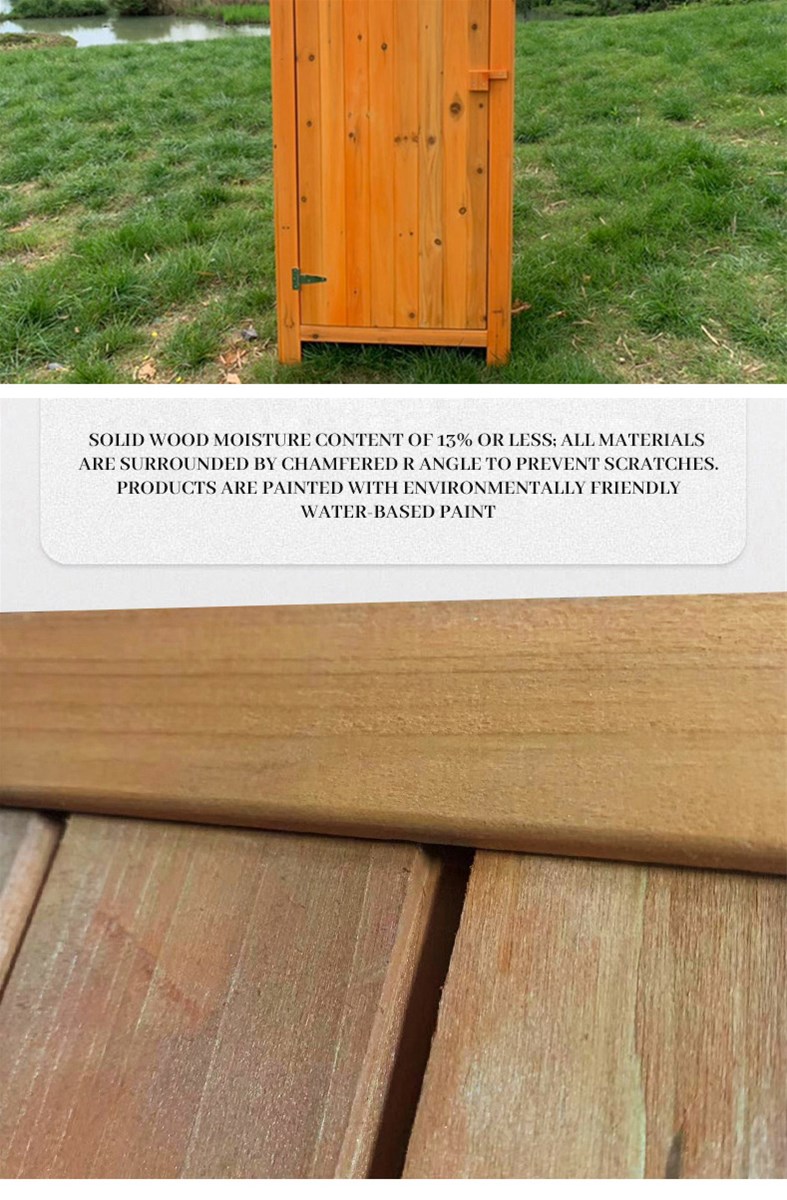 Outdoor cabinet waterproof sunscreen balcony storage cupboard garden yard toolbox farm tools storage room