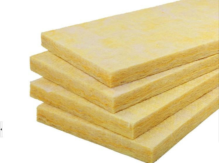 fiberglass wool insulation board 25mm good quality insulation glass wool board plate