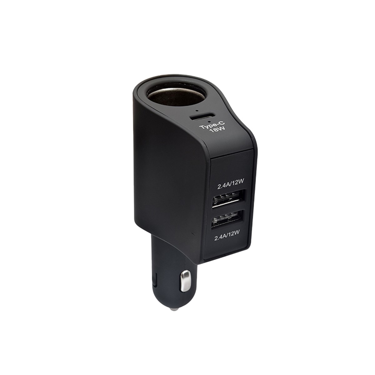 Multi USB Cigarette Lighter AdapterSocket Splitter with 3 USB Car Quick Charging Adapter for iPhone iPad Samsung