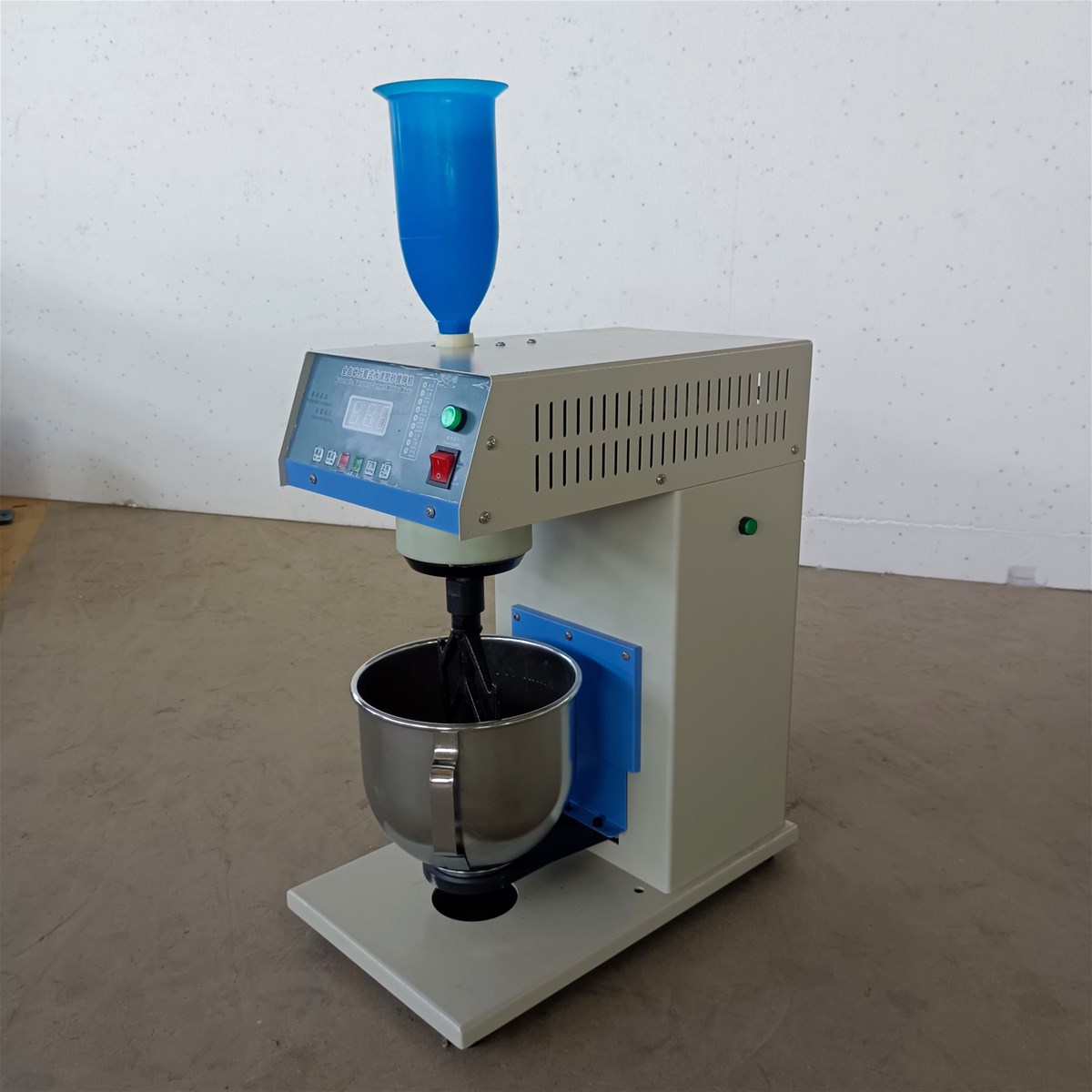 Planetary cement and mortar mixer Equipment of laboratory test The intensity of cement