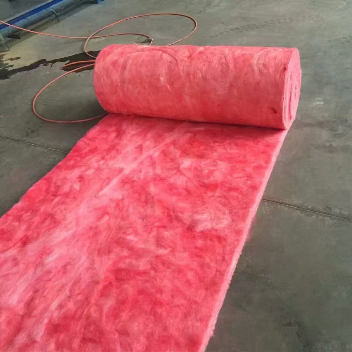 high quality colorful fiberglass wool insulation pink glass wool blanket