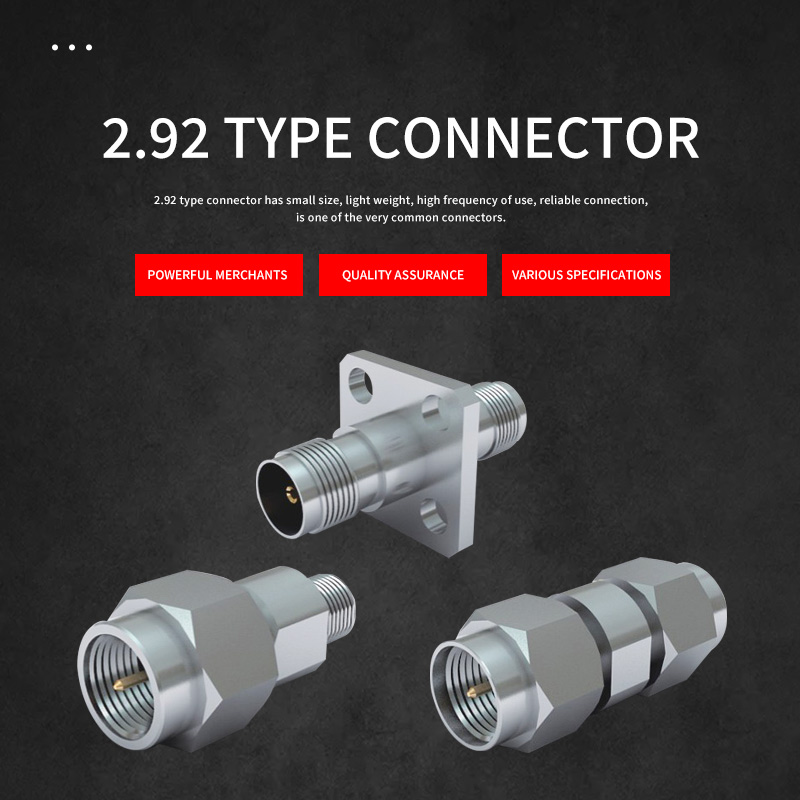 292 type connector has small size light weight high frequency of use reliable connection