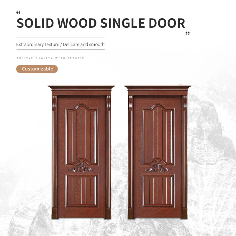 Deluxe carved antibuckle line single door HD002