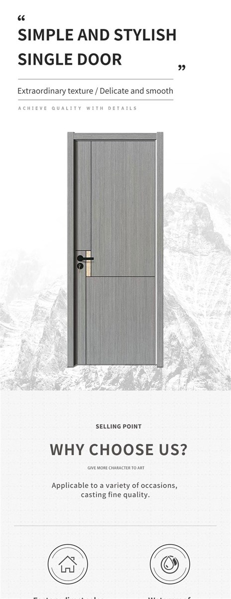 Simple fashion style single door HD008