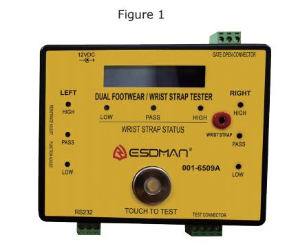 Dual Footwear Wrist Strap Tester0016509A