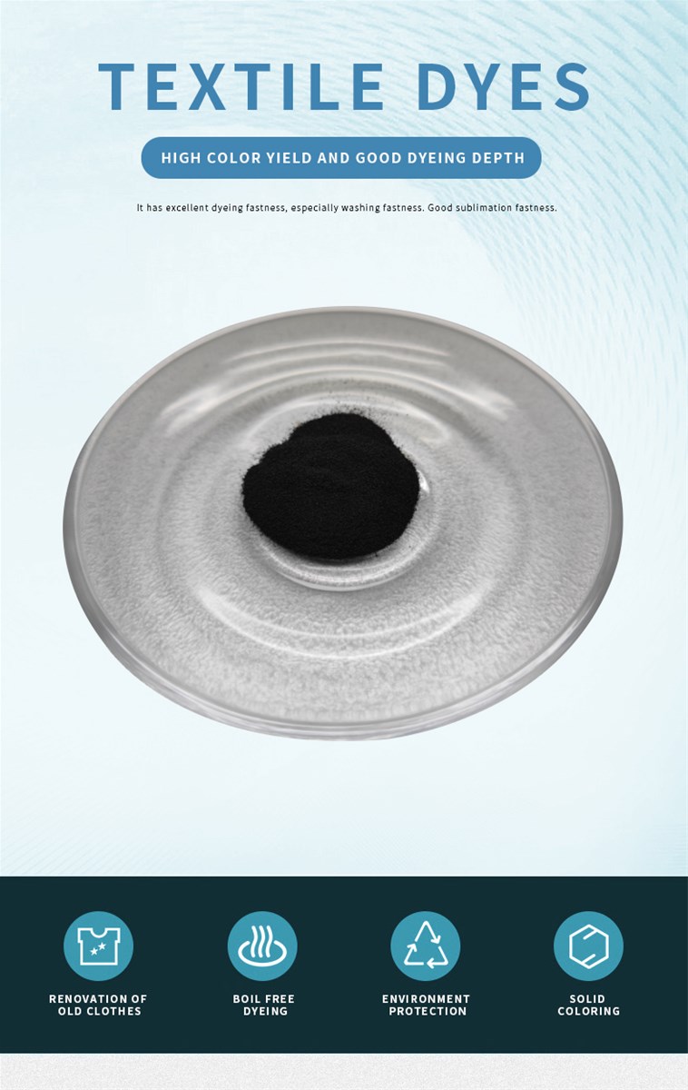 SYSW Disperse Black SYSW Mainly used for printing and dyeing polyester and its blended fabric