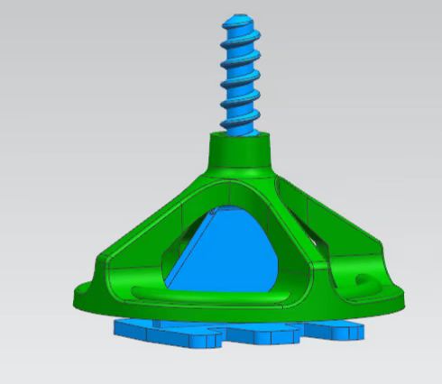 Tile levelling system which can pave tile flat and easy