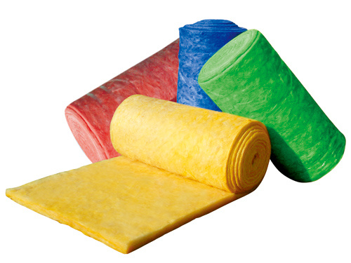 high quality colorful fiberglass wool insulation pink glass wool blanket