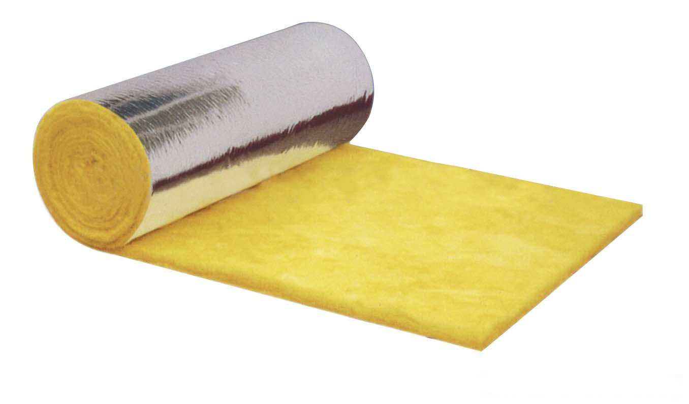 wholesale glass wool insulation blanket 12K 50mm thickness glass wool with aluminium foil