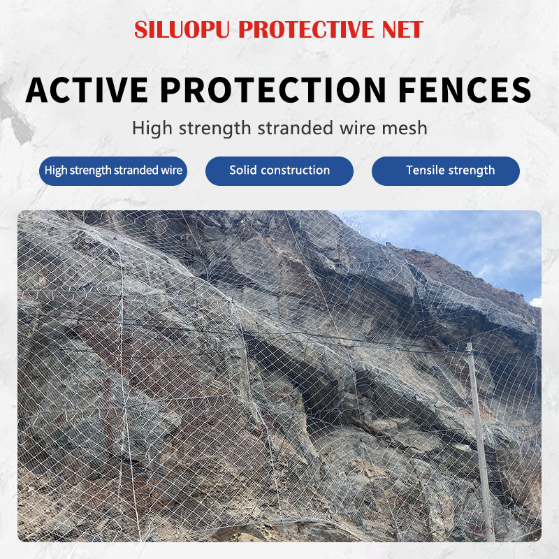 SILUOPUActive protective net active slope protection net customized model please contact customer service in advance