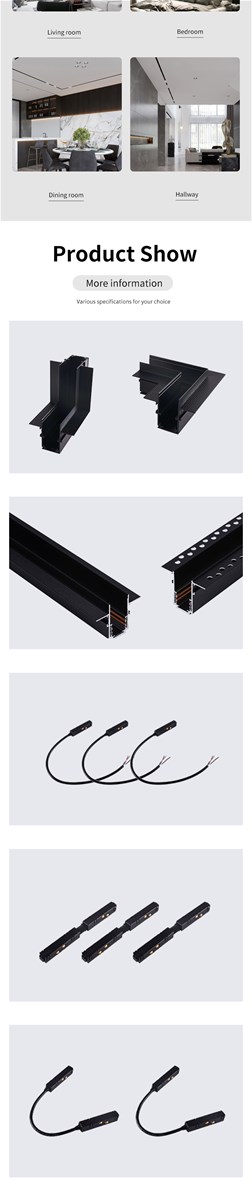 Track strips are used for rail curtains aluminum alloy doors and windows and other styles Please consult for details