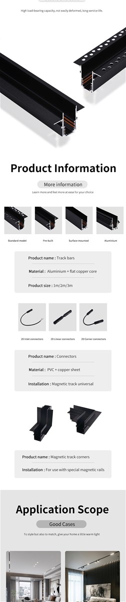 Track strips are used for rail curtains aluminum alloy doors and windows and other styles Please consult for details