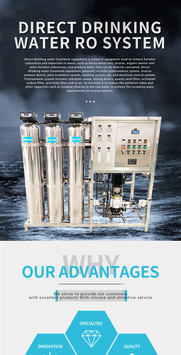 Direct drinking RO system customized products order please contact the customer