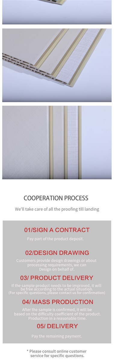 The specifications of bamboo and wood fiber integrated wall panels can be customized and the price is in USDsquare met