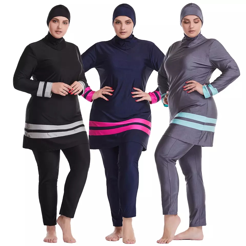 ULRICH Plus Size Muslim Swimwear Design Customization Production hijabs Custom Factory