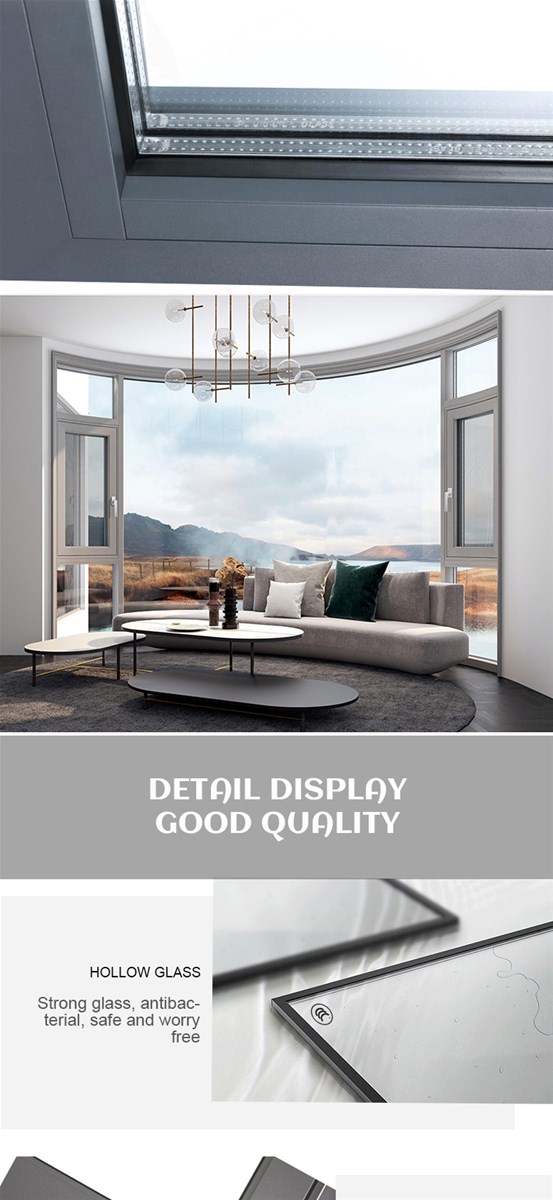 Aluminum alloy casement window