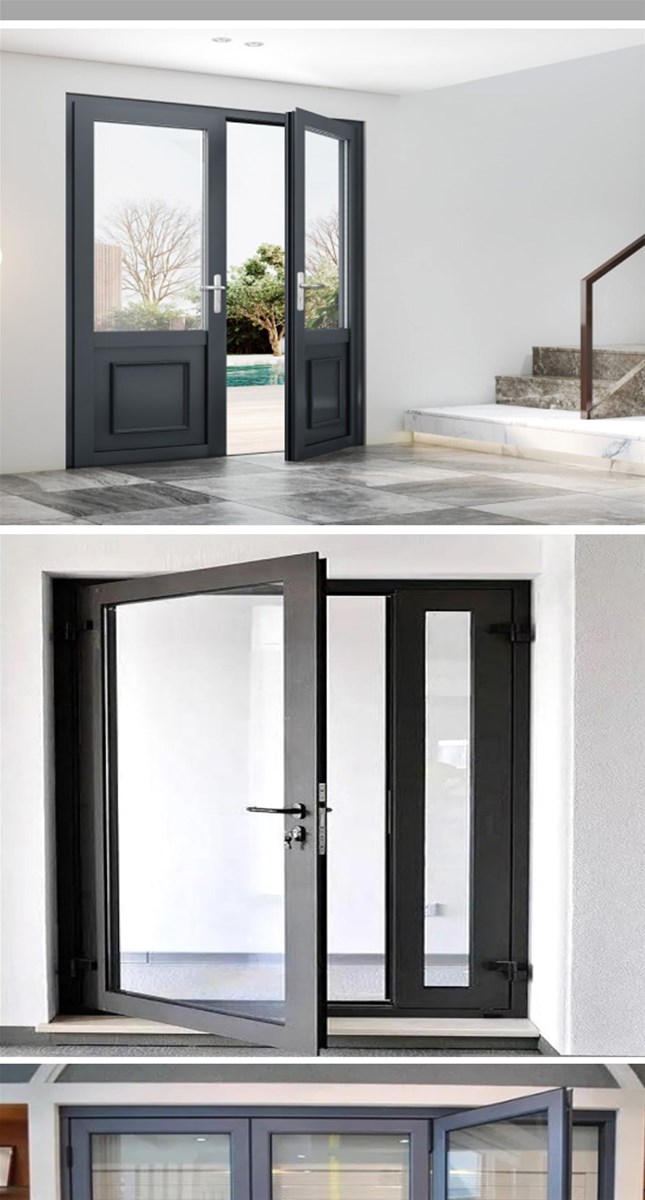 Durable Aluminum alloy door Good sealing performance