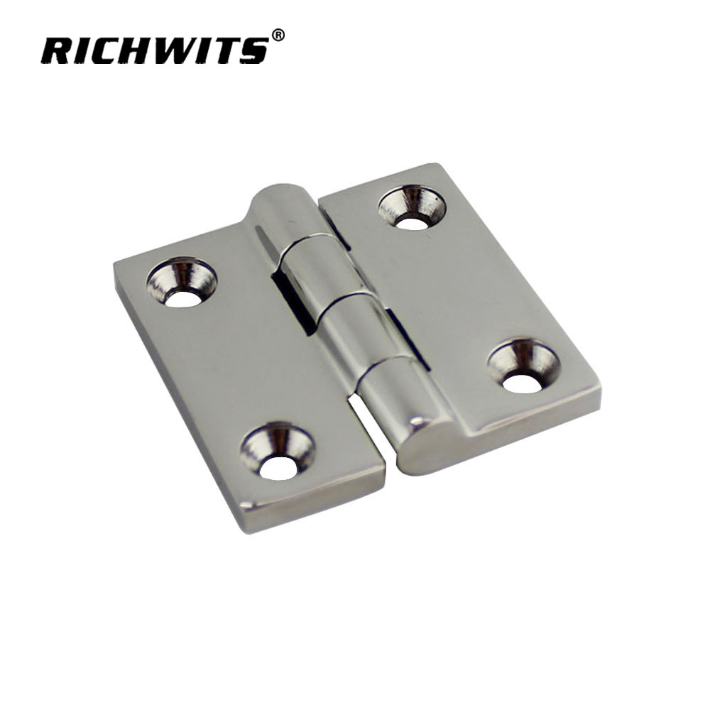 stainless steel deck fitting hardware marine grade flat hinges