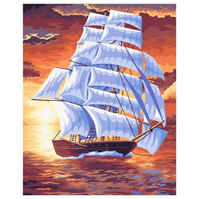 Cheap price by digital painting with frame adult and childrens painting digital kits