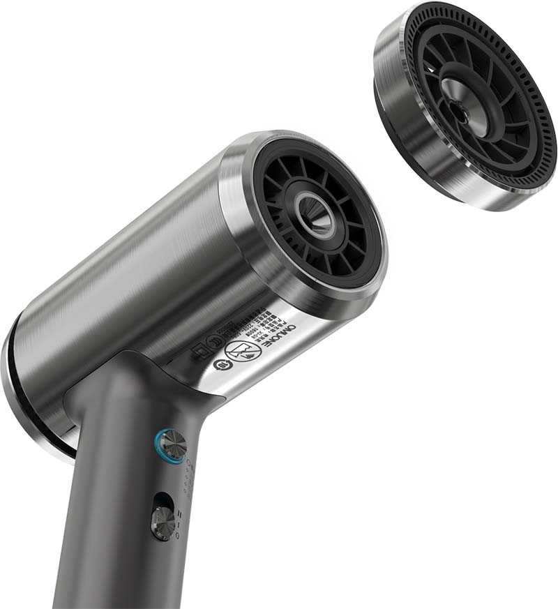Hair dryer Patented Jetflow Tech 20ms high speed intellgent contant temperature Negative ION hair care with low dB