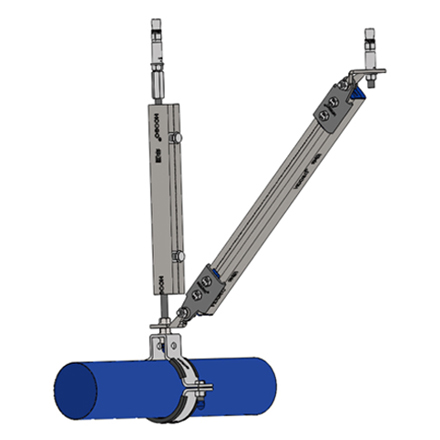Seismic Supports SinglePipe Lateral Bracing ShockResistant Unistrut Slotted Strut Channel