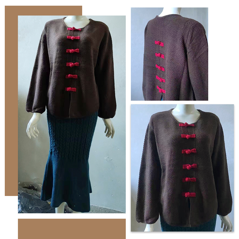 Package heart rabbit wool Sweater Model No 19822