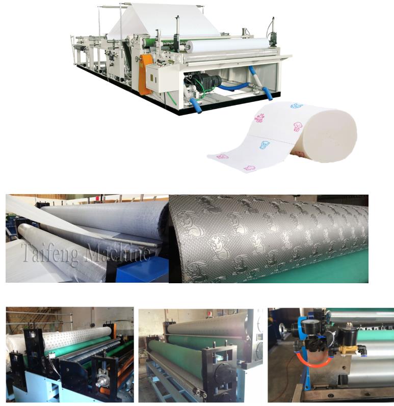 Semiauto easy operation tissue paper making machine