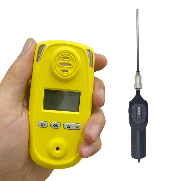 Handheld sampling pump nh3 ammonia air analyzer CO H2S NO O2 LEL hydrogen gas tester cheap price single gas detector