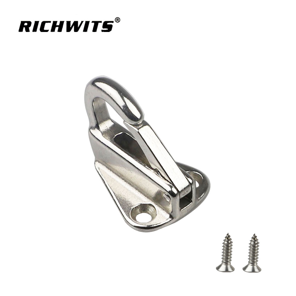 Marine hardware yacht accessories Stainless Steel 316 Hardware Spring Fender Hook With Spring Snap Hook For Tug Boat
