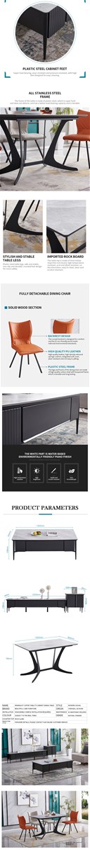 Meilifang Coffee table TV cabinet fighting cabinet dining tableMC65