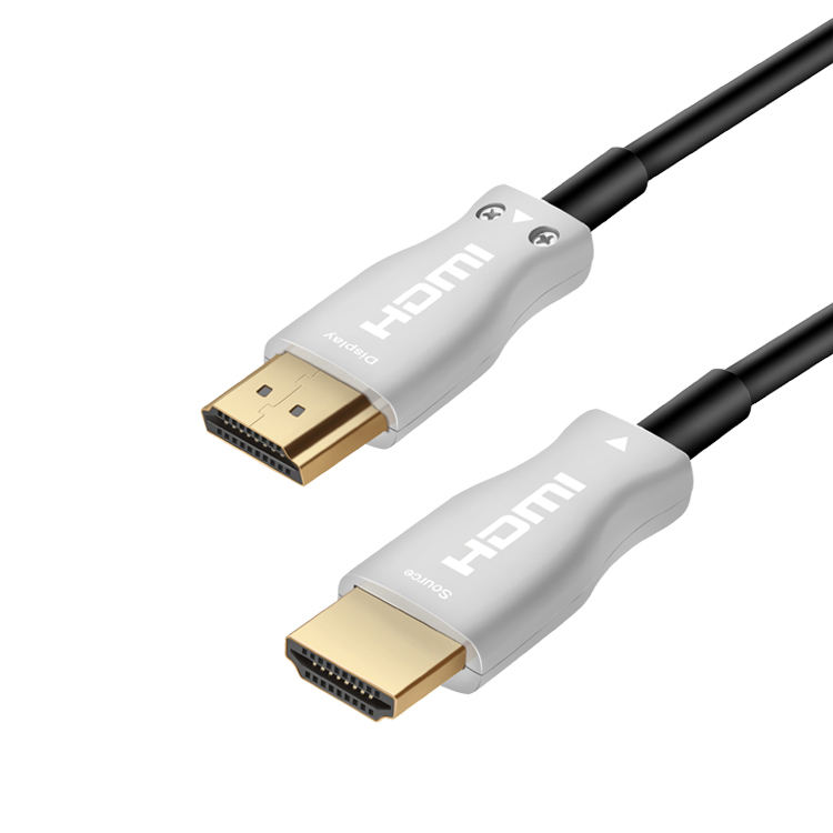 Oem Gold Plated Fiber Optic Extender 18gbps 4k 3d Video Hdmi Cable
