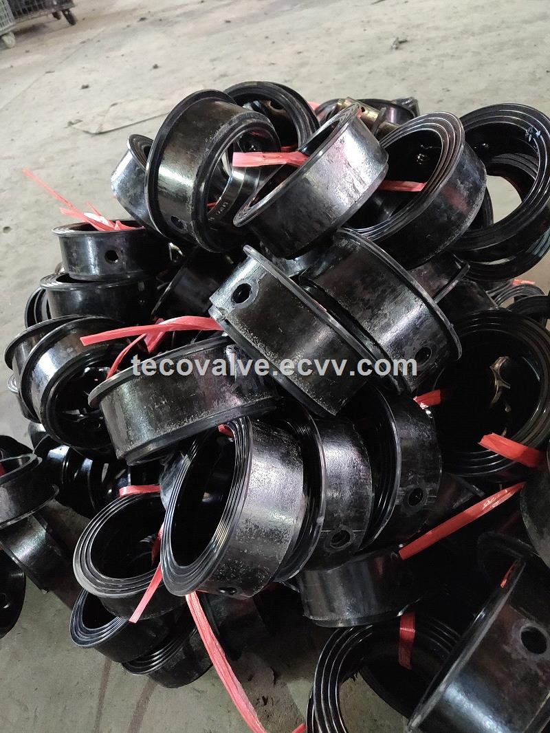 Resilient seat butterfly valves wafer type