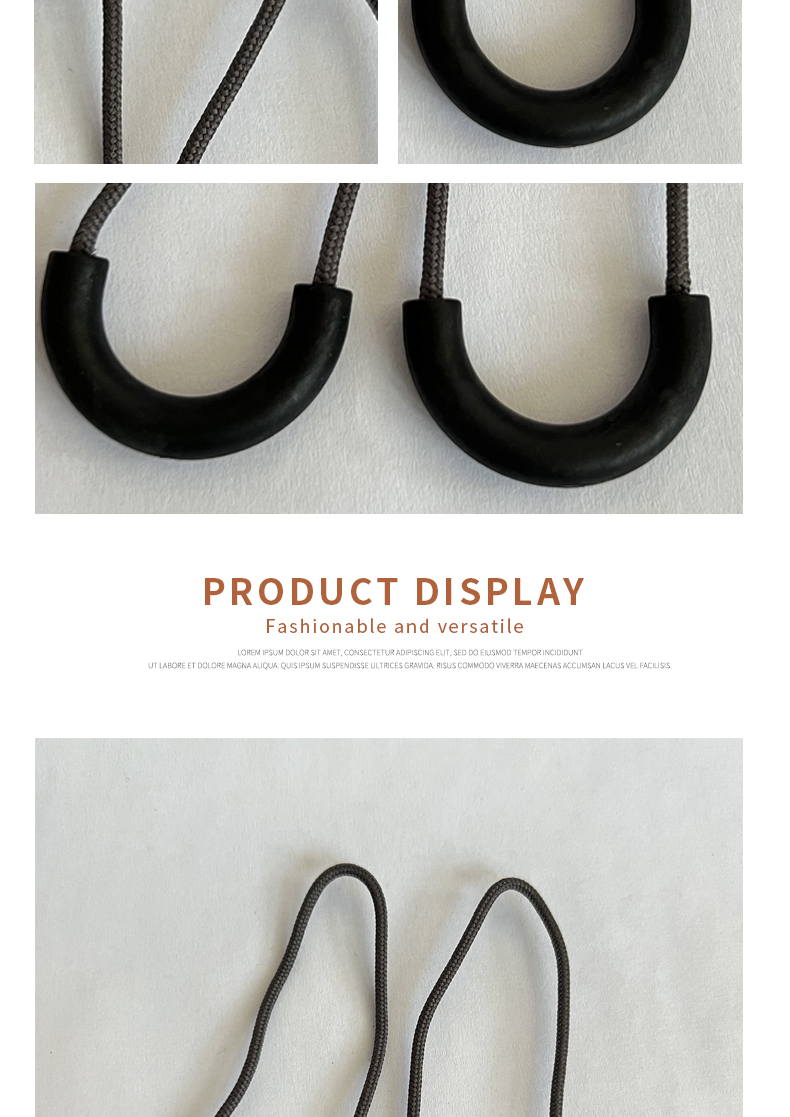 Injection molding the tail Use TPU environmental protection materials