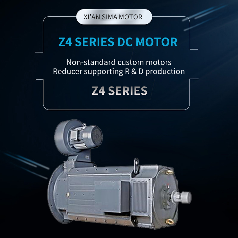 Z4 series DC motor used in metallurgical industry rolling mill printing etc support customization