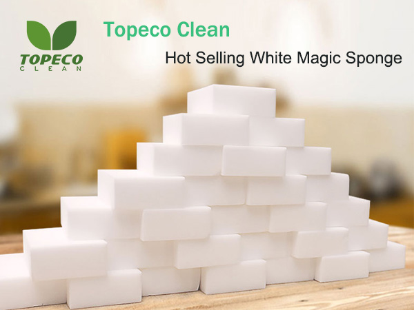 Topeco Household Cleaning Sponge Easy to Wash Eraser