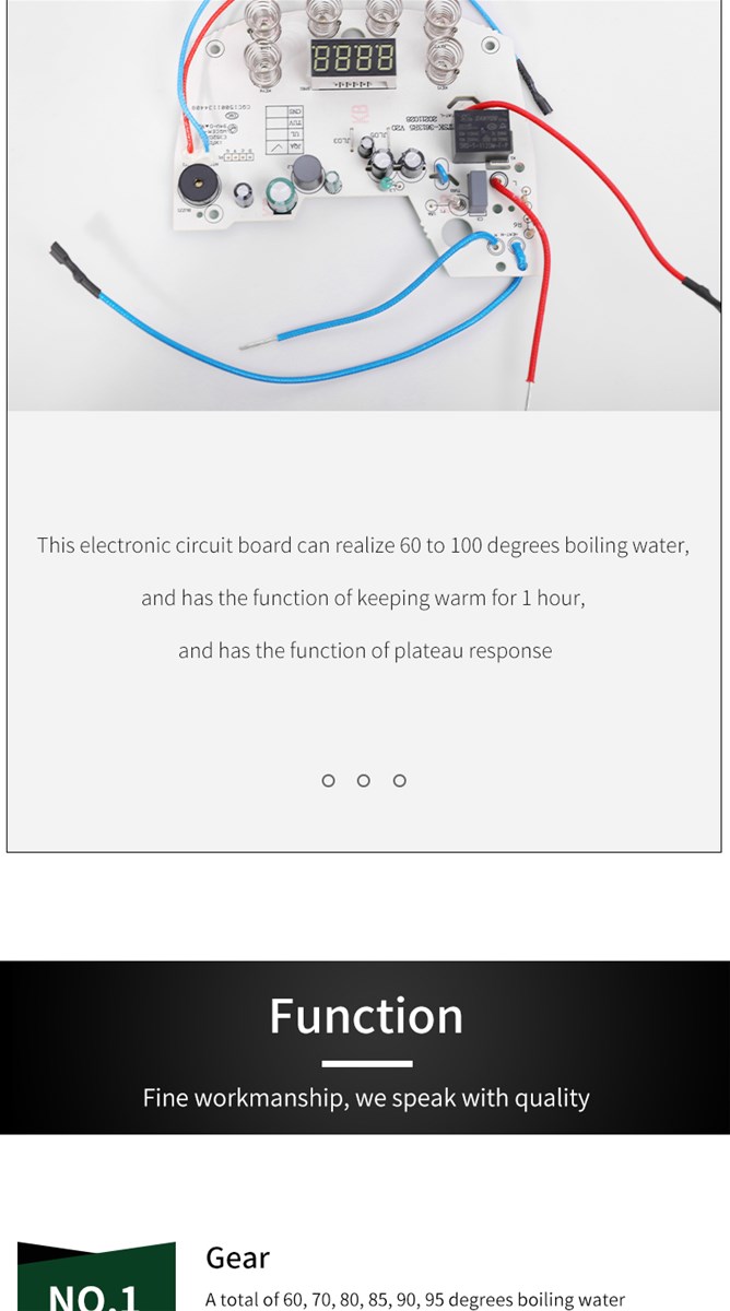 U1363R Coffee Brewer Electronic Circuit