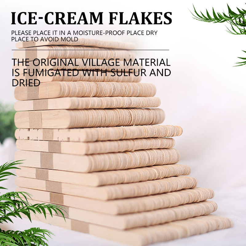 Food ice cream sticks ice sticks toy models making materials wooden sticks