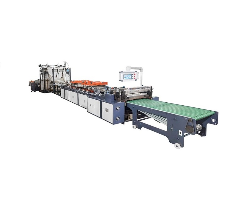 Tape Applicator Express Bag Machine Bottom Gusset Kraft Paper Envelope Making Machine