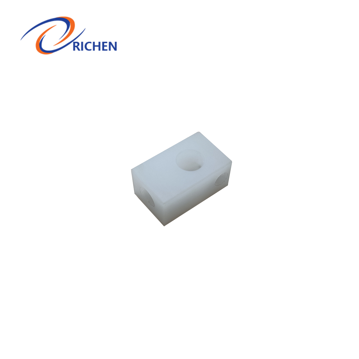 OEMCNC Customized High precision Turning Machining White Plastic Parts for Chemical Electronics Processing Industry