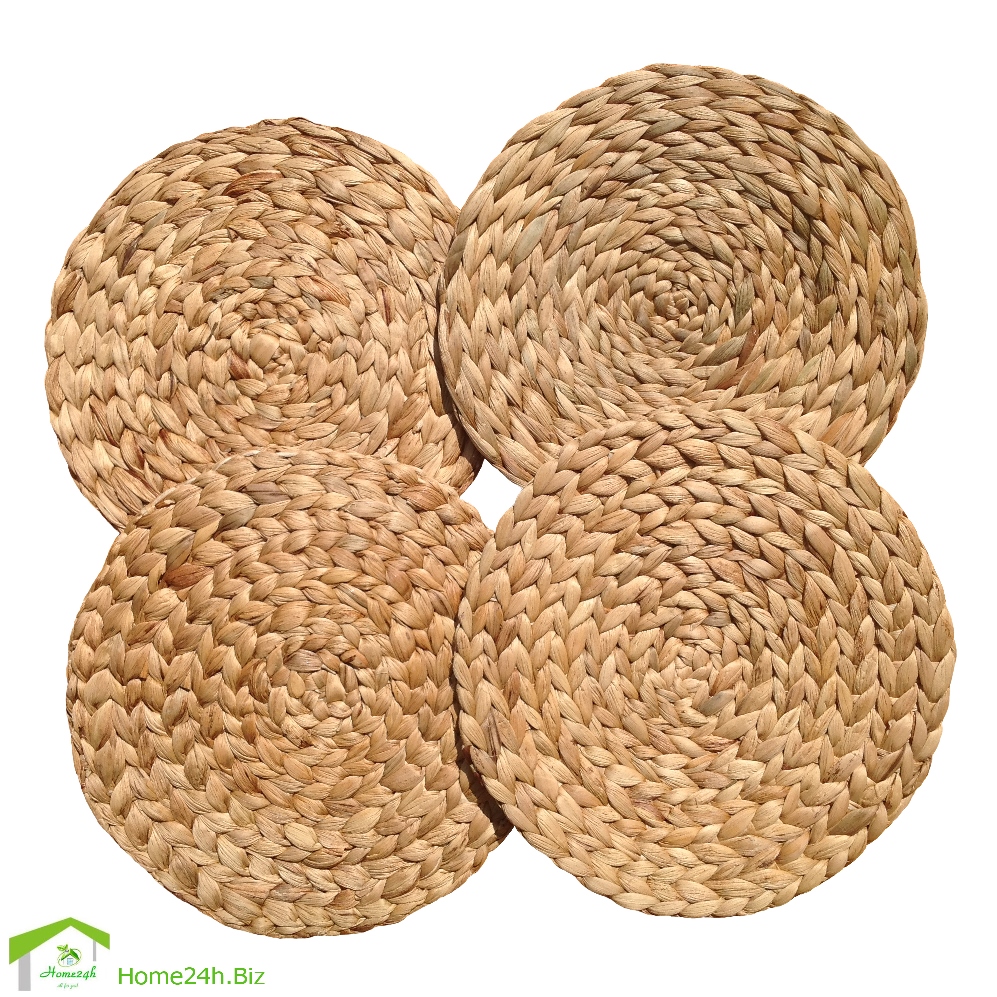 Vietnam Water Hyacinth Placemat Handmade Table Mats HO8001 D30cm