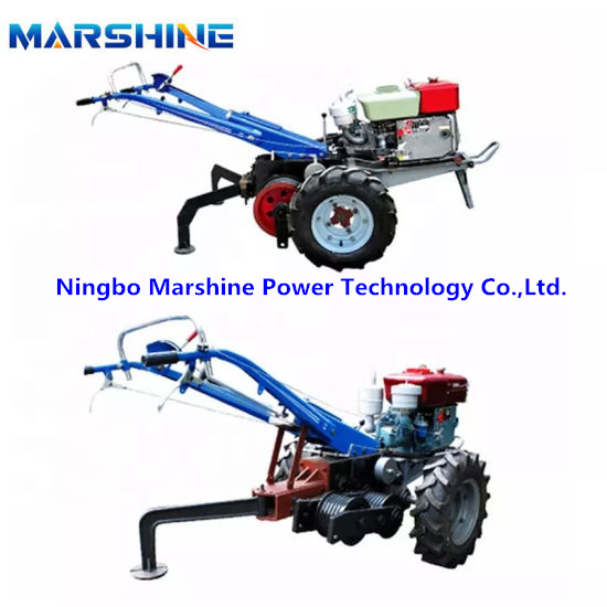 5 Ton double drum hand tractor winch