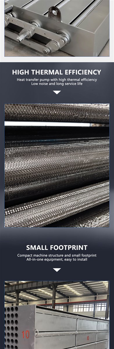 The flue gas heater uses the waste flue gas heat to heat the new air reducing the unreasonable heat emission Welcome t