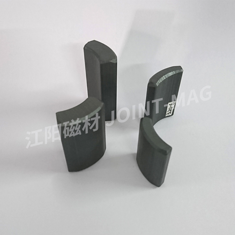 Refrigerator Compressor Magnetic Tile Customized Wholesale High Quality Ferrite Magnet