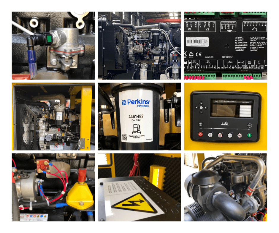 200kva perkins diesel generator set wiseke power
