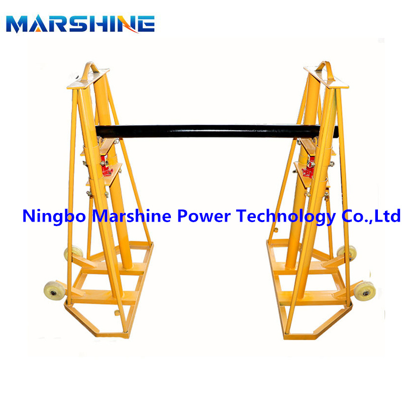 Trapezoid Cable Drum Stand Hydraulic Cable Reel Stand