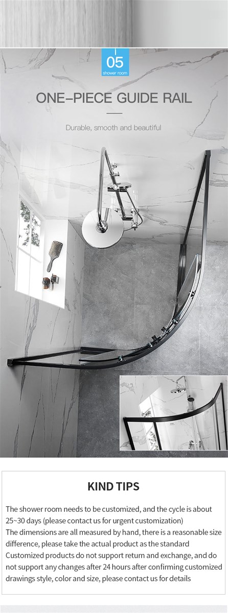 SINGLE SLIDING DOOR SHOWER ROOM Type1